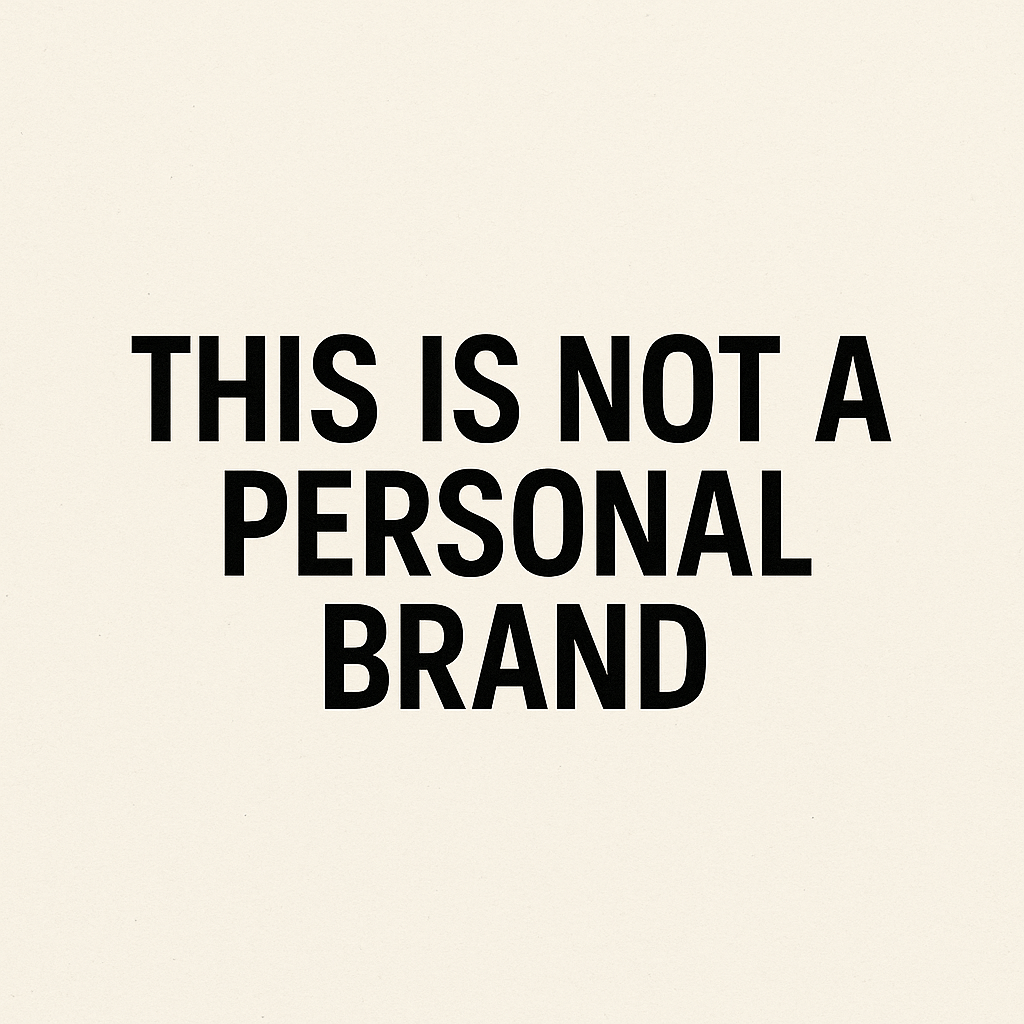 I needed a place to&nbsp;think